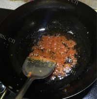 好吃的糖醋黄金豆腐做法图解4)