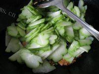 佛手瓜炒肉片自制做法图解8)