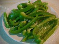 豆干炒青椒做法图解1)