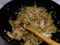 自制素炒饼