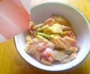 麻辣口水鸡做法图解1)