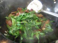 家常菜青椒炒腊肠