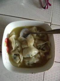 自己做的饺子