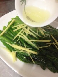 家常菜盐水菜心做法图解10)