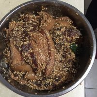 诱人的米粉肉做法图解4)