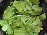 美美厨房之豆豉油麦菜做法图解6)