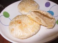 完美的绿豆芝麻空心酥饼做法图解15)