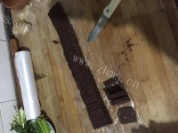 香脆的巧克力饼干做法图解11)