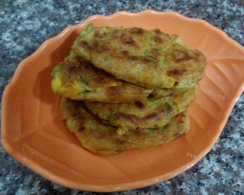 香煎蔬菜饼