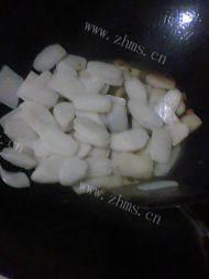 自己做的青菜炒年糕做法图解4)