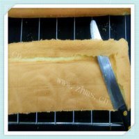 好吃的红豆牛油忌廉蛋糕做法图解15)