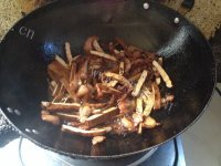 家常菜香干炒肉片