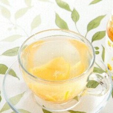 垂涎欲滴的蜂蜜柠檬茶