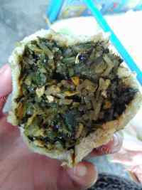 美味的荠菜包子