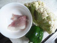 家常菜干煸有机花菜做法图解1)