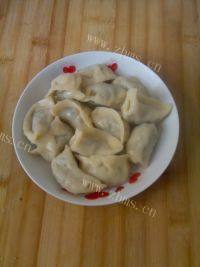自己做的肉三鲜水饺