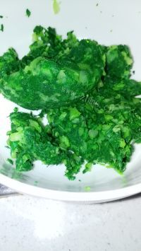 回味无穷的香菇素菜包做法图解5)