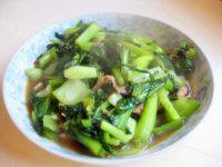 家常菜油菜炒肉