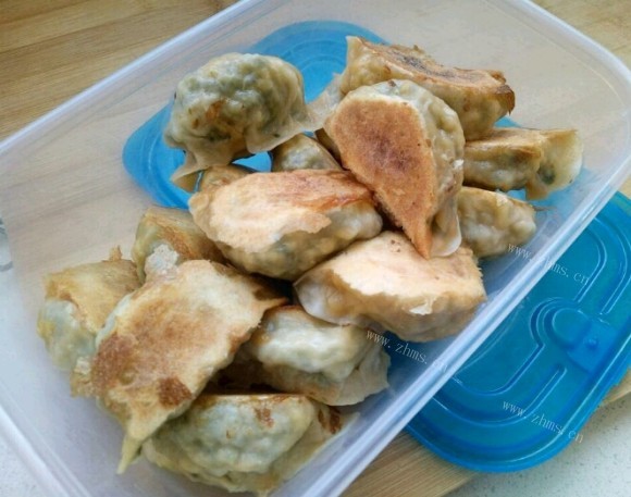 色香味浓的煎饺子