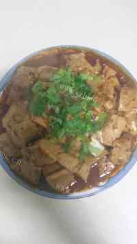 滋补的家常豆腐