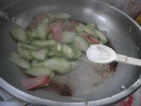 家常菜西葫芦炒火腿