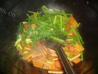 家庭韭苔炒豆干