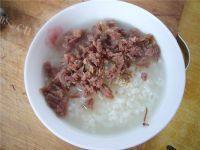 自己做的牛肉粥