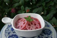 酥嫩胭脂藕