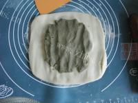 美味的抹茶绿豆酥球做法图解4)