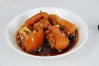 微波炉红烧猪蹄做法图解6)