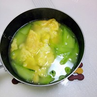 简单版黄瓜鸡蛋汤