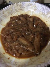 家常菜苦瓜肉片做法图解4)