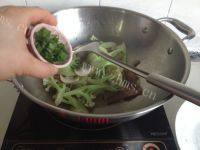 家常菜腊肉炒花菜