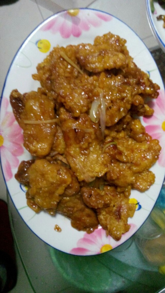 喷香的锅包肉