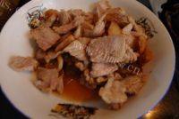 家常菜干豆角炒肉做法图解5)