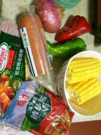 美味的培根火腿披萨做法图解1)