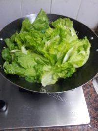 意犹未尽的清炒生菜做法图解3)