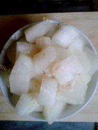 家常菜虾皮烧冬瓜