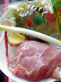 家常菜酸菜肉末做法图解1)