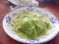 家常菜素炒莴笋