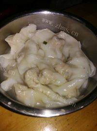 自己做的猪肉馄饨