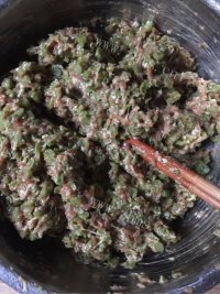 自制豆角包做法图解8)