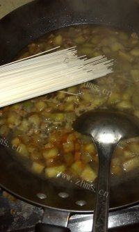 自己做的茄丁面做法图解12)