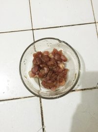 美味的芹菜瘦肉粥做法图解2)
