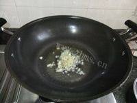 家常菜虾皮炒小白菜做法图解4)