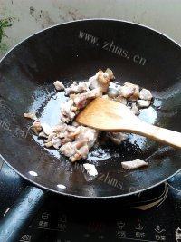 易做的四季豆炒肉做法图解1)