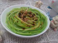 家常菜手撕蒜薹