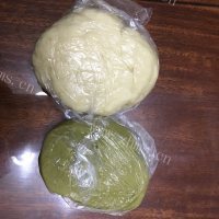 自制绿茶酥做法图解5)