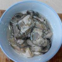家常海蛎子鸡毛菜汤的做法图解一