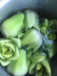 鲜香的香菇油菜做法图解3)